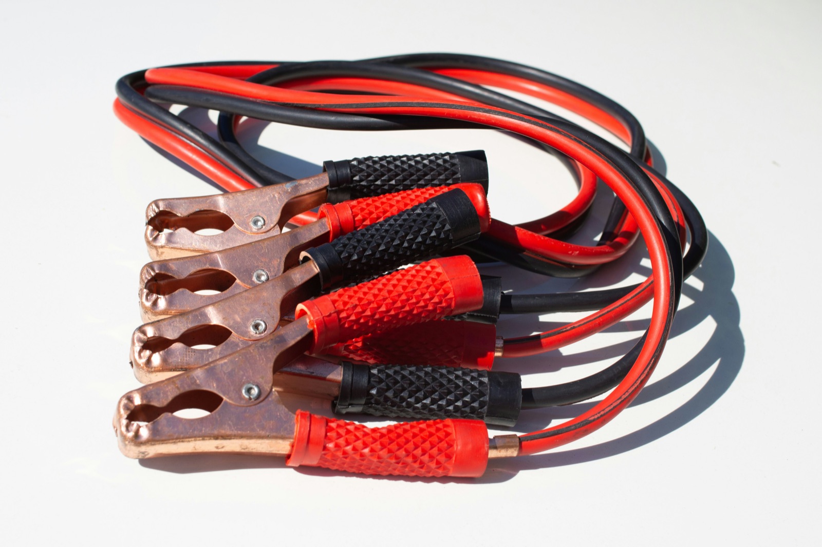 Red and black coated wire for Epo-Weld™ TEC conductive epoxy rapid circuit repair and prototyping