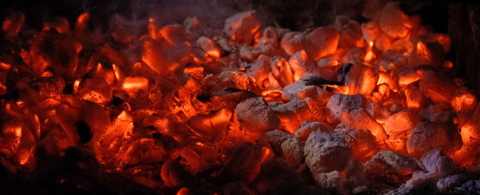 Glowing embers and coals for Epo-Weld™ high temperature inorganic binder furnace sealing