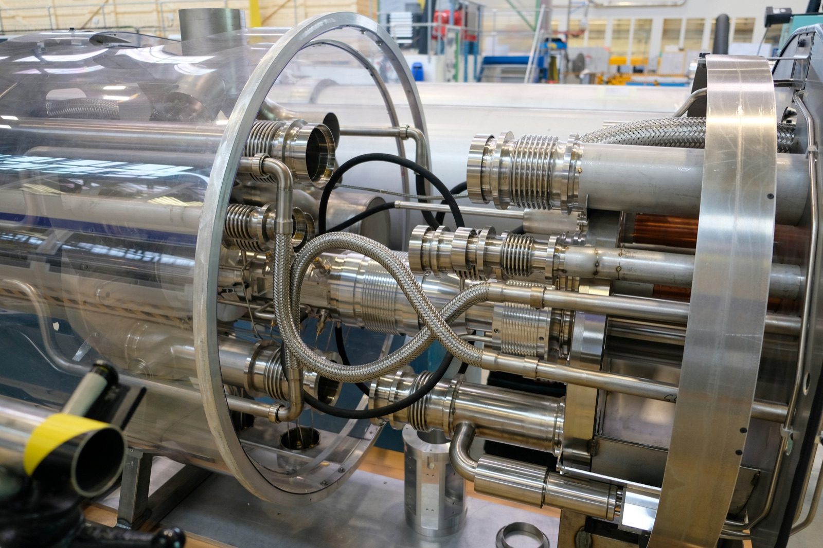 High-temperature heat exchanger tube bundle coated with Epo-Weld™ HTSG silicone-glass coating for oxidation protection