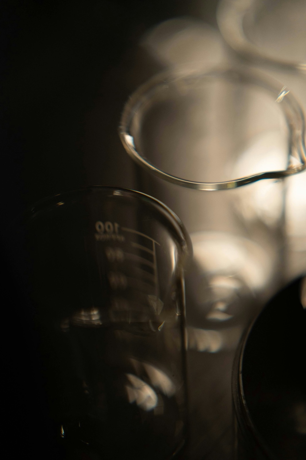 Laboratory glassware ground glass joints sealed with Pyra-Sil™ 802 high vacuum silicone grease for airtight connections