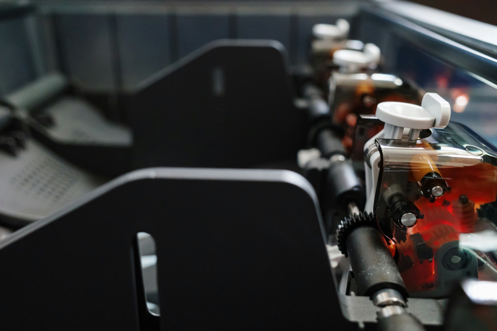 Industrial printing machine rollers and film for Incure Sniper™ printing and marking