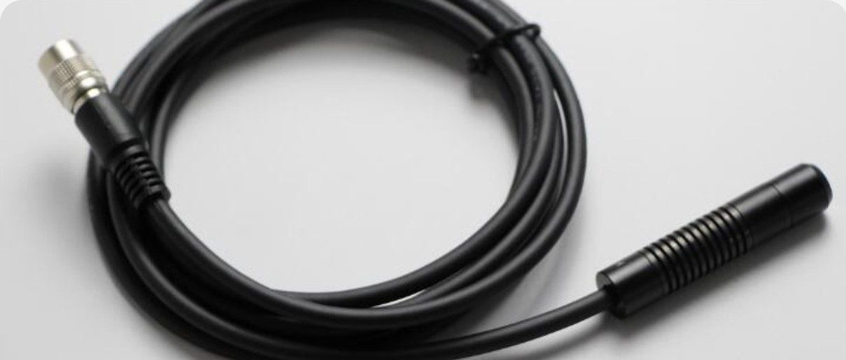Incure L1344™/L2688™ compact UV LED light head with cable and connector